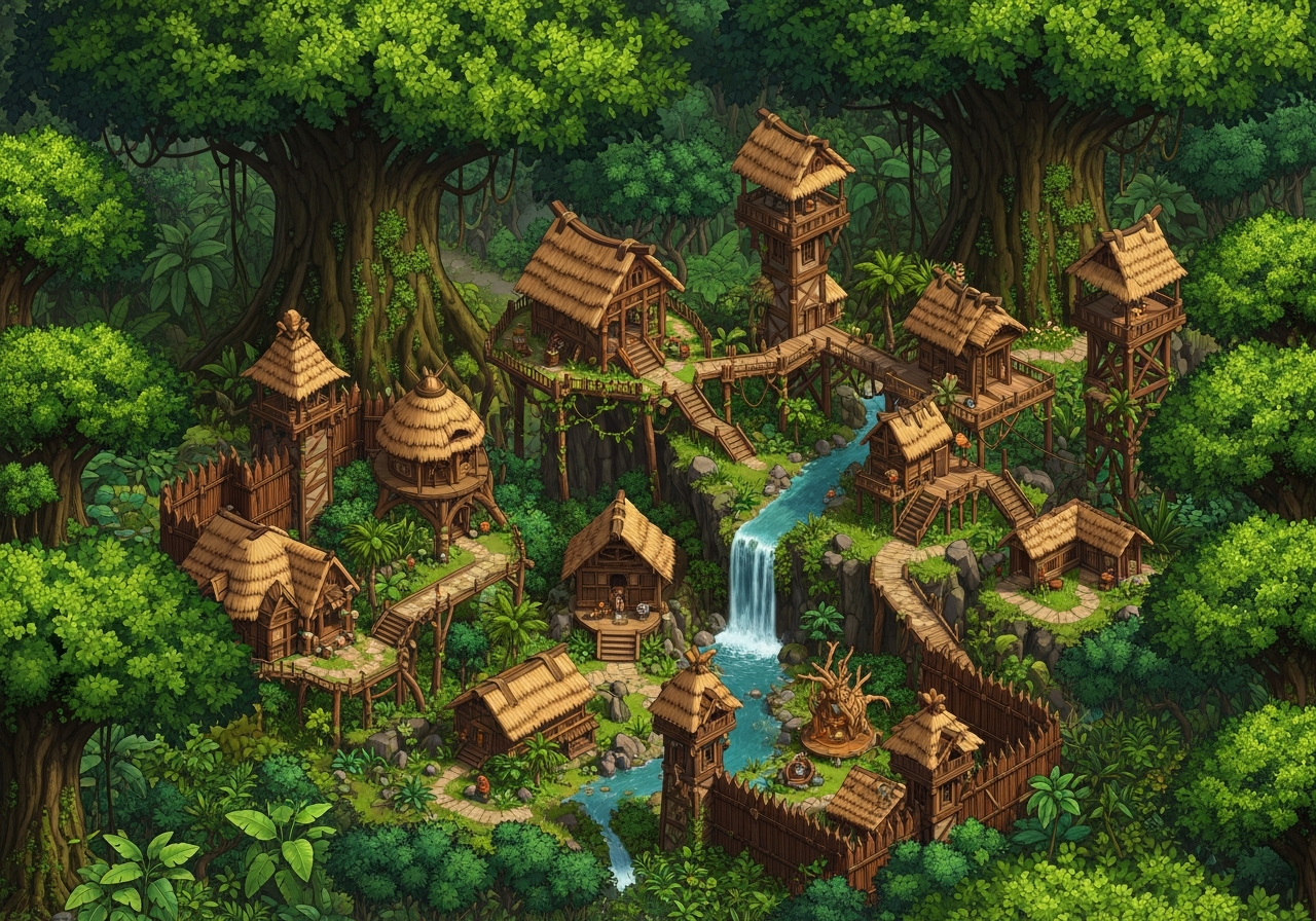 Builder Base: Jungle Outpost